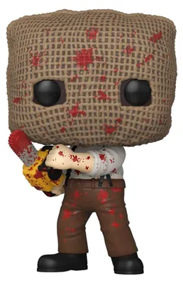 Imagen del producto de Figura POP de Resident Evil, personaje: Villager con motosierra, número de modelo: #1292