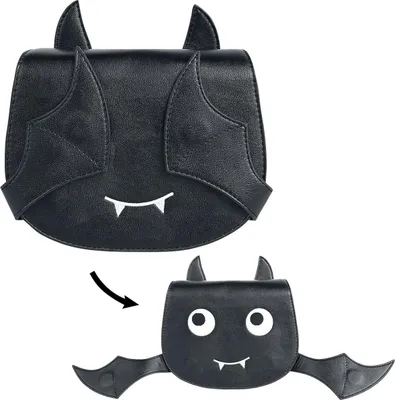 Produktbild von Banned Alternative Umhängetasche Damen Release The Bats schwarz Standard