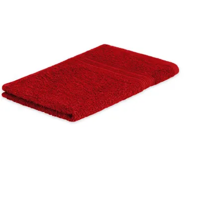 Produktbild von Gästehandtuch 30 x 50 cm 500g/m² Rot Hohe Qualität Neu/OVP