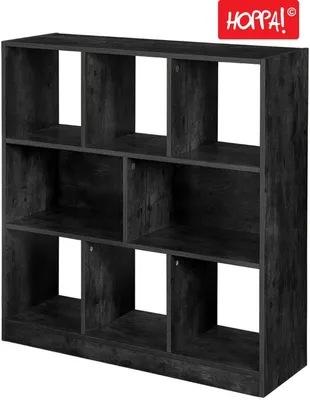 Produktbild von Hoppa! | Bücherregal 8 Fächer | Braun - Holz