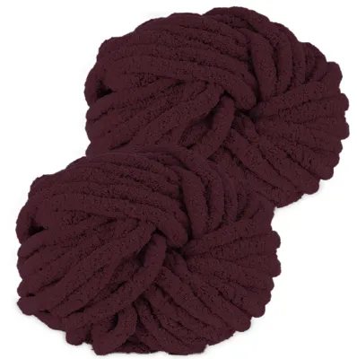 Produktbild von Dicke Wollset von 2 Stück für Stricken und Häkeln