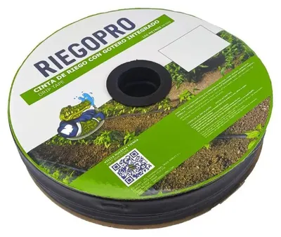 Tropfbewässerungsband 100 m, 2 l/h, 20 cm Tropferabstand, 16 mm