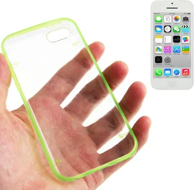 Image de Coque rigide de protection pour téléphone portable Apple iPhone 5C, couleur verte