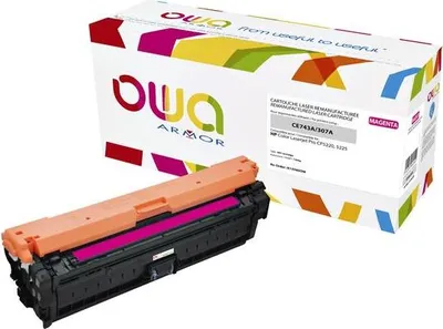 Immagine prodotto di OWA Armor toner pro HP Color Laserjet CP5220, 5225, 7300 Stran, CE743A, červená/magenta