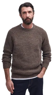 Produktbild von Barbour Pullover Wolle Rundhals Beige