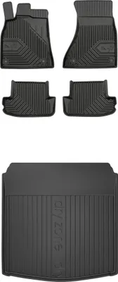 Produktbild von FROGUM Gummimatten Auto Fußmatten + Kofferraummatte für Audi A5 8T 2007-2016