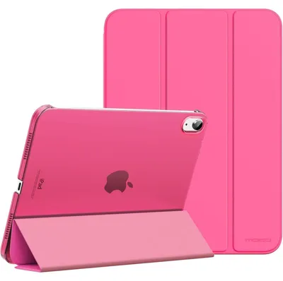 Immagine prodotto di Custodia trasparente rosa per iPad 11ª generazione, 11 pollici, modello 2025, e per iPad 10ª generazione, 10,9 pollici, modello 2022