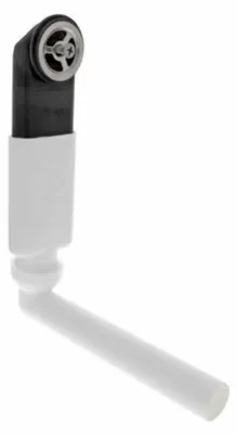 Produktbild von BLANCO Überlauf rund komplett mit Kugelgelenk EB, schwarz