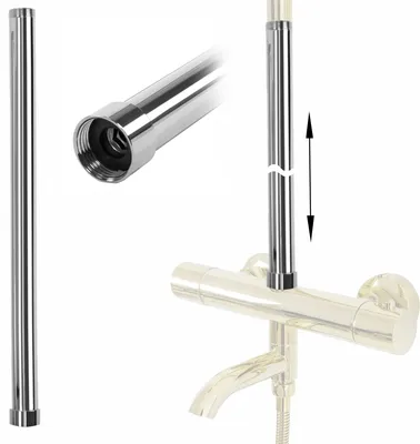 Produktbild von Rea Verlängerung Für Bade-Duschgarnitur 50Cm Chrome