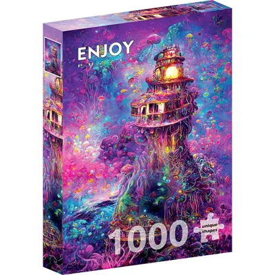 Zdjęcie produktu dla Puzzle 1000 elementów Enjoy – Podwodna latarnia morska