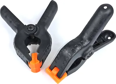 Produktbild von 2 Stück Klemmzwinge 100 mm Leimzwinge Spannzwinge Zwinge Schraubzwinge Feder