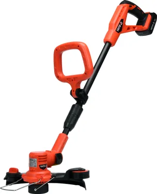 Produktbild von Yato YT-82830, Rasentrimmer, 30 cm, Nylonschnur, D-Schlaufengriff, 1,65 mm, 7200 RPM