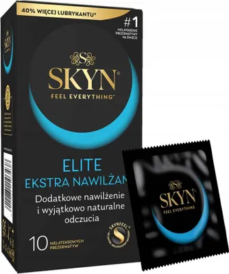 Produktbild von UNIMIL Skyn Elite Kondome extra gleitfähig 10 Stück