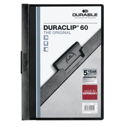 Obrázek produktu pro Durable 10DUR2209-01 - A4 - Schwarz - 25 Stück(e)