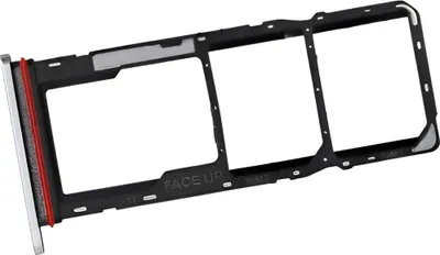 Produktbild von Motorola Moto E32s – Ersatz Dual SIM-Kartenhalter – Silber