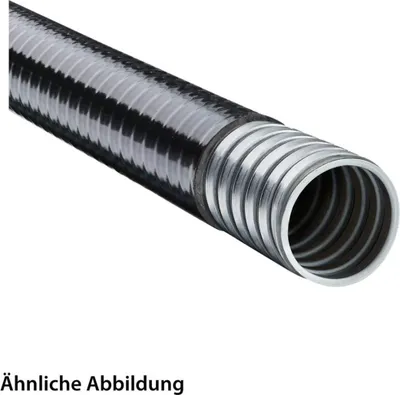 Produktbild von FLEXA LIQUID TIGHT-EF-OR Metallschutzschlauch mit Fadendichtung und PVC-Mantel AD 42,0mm, ID 35,5mm eingehaktes Profil,