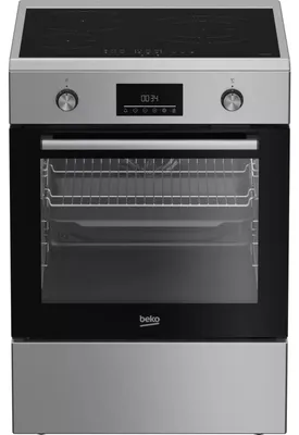 Image de Cuisinière induction 72l 3 foyers inox - Beko - FBE68314MXC -