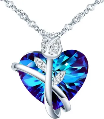 Immagine prodotto di Collana con cuore Trusky Rose in argento 925