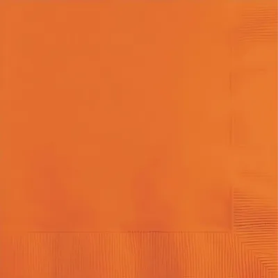 Produktbild von Creative Converting Papierservietten orange 33x33 cm zweilagig 20er Pack