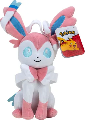 Image de Peluche Pokémon Sylveon - 20 cm