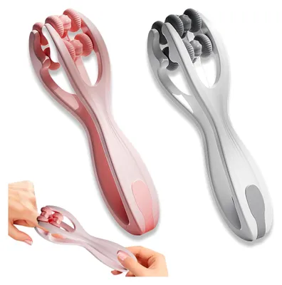 Produktbild von 2 Stück Fingerflow Massagegerät für Hände und Finger (Grau + Pink)