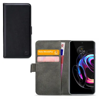 Image de MobilizePolyuréthaneleather Book Case Black Motorola Edge 20 Pro
