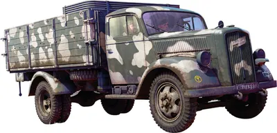 Image de Elzusha - Kit de modélisme à l'échelle 1:35 : Camion allemand de 3 tonnes