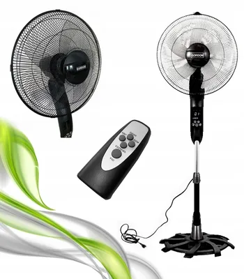 Image de Ventilateur Sur Pied Circulateur D'air Réglable En Hauteur Moderne Avec Télécommande Et Minuterie