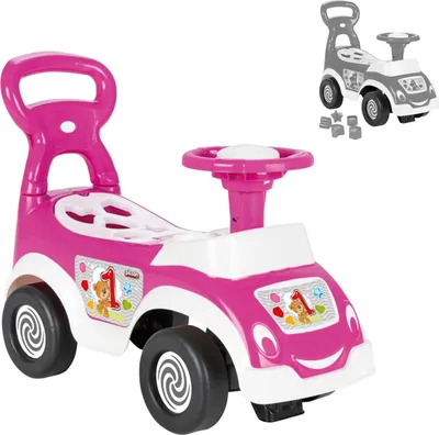 Image de Pilsan Kinder Toboggan Sorter 07826 Voiture pour enfants 5 formes de tri dès 12 mois rose