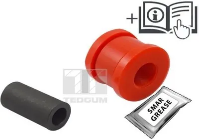 Produktbild von Lagerung Lenker für Längslenker für TOYOTA LAND CRUISER 80 (J8) Hinten Unten Hinten Vorne TED58180 TEDGUM