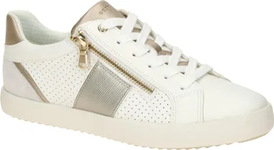 Produktbild von Geox BLOMIEE Damenschuhe - sportliche Schnür- Halbschuhe weiß NEU