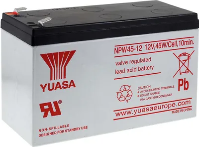 Image de YUASA Batterie plomb-acide NPW45-12