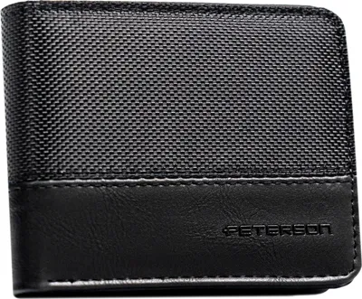 Produktbild von Peterson Portemonnaie aus Leder für Männer Brookse schwarz One size
