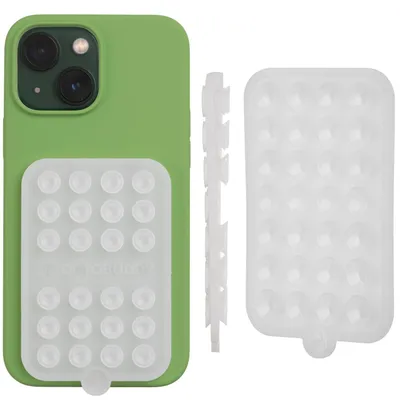 Immagine prodotto di Supporto per smartphone con ventosa - Doppio lato, trasparente