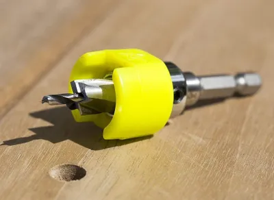 Productafbeelding van HSS-frees voor houten pluggen, geschikt voor trappen
