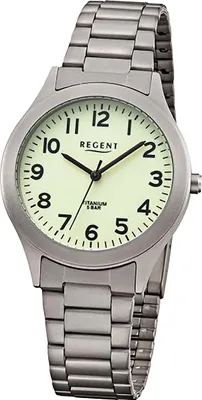 Produktbild von Regent Herren Armbanduhr F-1294 Titan