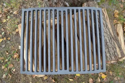 Immagine prodotto di SEZAM griglia per forno 41,5 x 33,5 cm in ghisa griglia per caminetto griglia quadrata per cenere griglia per caminetto griglia da tavolo griglia per forno griglia per caminetto griglia per griglia BBQ