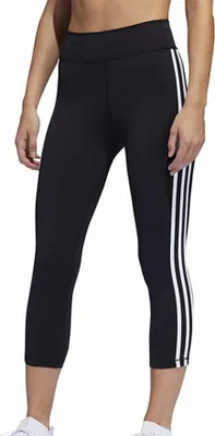 Produktbild von adidas Pulse 34 RR 3S Damen 3/4 Tight 3/4-Leggings / Caprihose schwarz Gr XXS / 2XS / 152