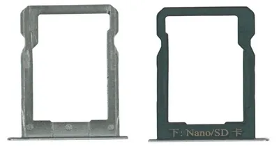 Produktbild von Huawei Mate 7 Sim Karten Halter Tray Fach, Silber