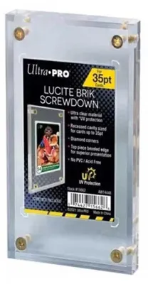 Zdjęcie produktu dla Ultra Pro – Lucite Brik UV Screwdown 35PT
