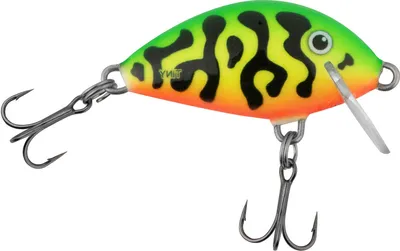Produktbild von Salmo Tiny Floating Green Tiger 3 cm 2 g Wobbler