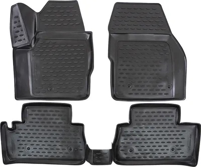 Obrázek produktu pro J&J Automotive | Gumové koberce se zvýšeným okrajem pro Land Rover Freelander 2 2007-2016