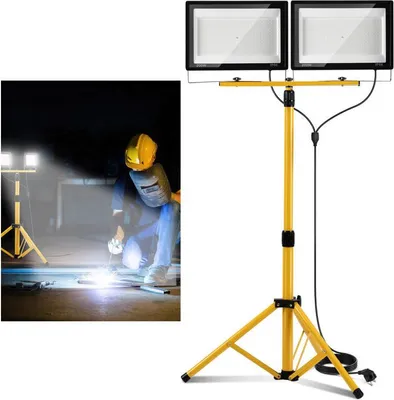 Produktbild von Bettizia 200W LED Baustrahler Flutlicht Scheinwerfer Außenstrahler Arbeitsleuchte Bauscheinwerfer IP66 Wasserdicht Kaltweiß