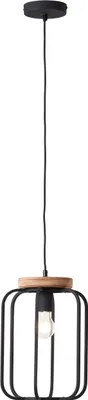 Produktbild von BRILLIANT Pendelleuchte 25cm Tosh braun IP20 E27 40 Watt dimmbar g. f. Normallampe