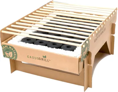 Immagine prodotto di Casus Grill Grigliate all'aperto sostenibili con un barbecue ecologico monouso