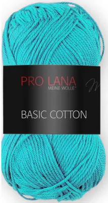 Produktbild von Pro Lana Basic Baumwolle 50g (69) hellpetrol