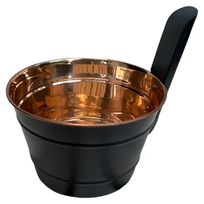 Obrázek produktu pro Kupfer-Saunakübel 4 l, schwarz