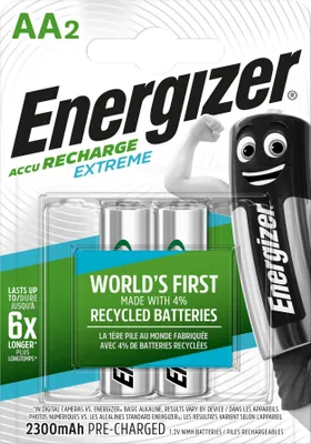 Zdjęcie produktu dla Energizer akumulator Extreme -AA HR06 Mignon 2300mAh 2szt.