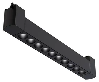 Produktbild von Maytoni Points Rot 1-Phasen System UNITY LED Stromschienenleuchte 10W Schwarz 4000K UGR<15 Neutralweiss
