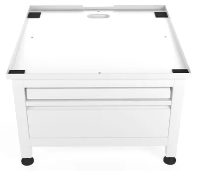 Produktbild von Wasophoogte Waschmaschinen Untergestell mit Schublade und Trockengestell - waschmaschinen unterschrank - 65x60,5x42 cm - Inklusive Wandhalterungen
